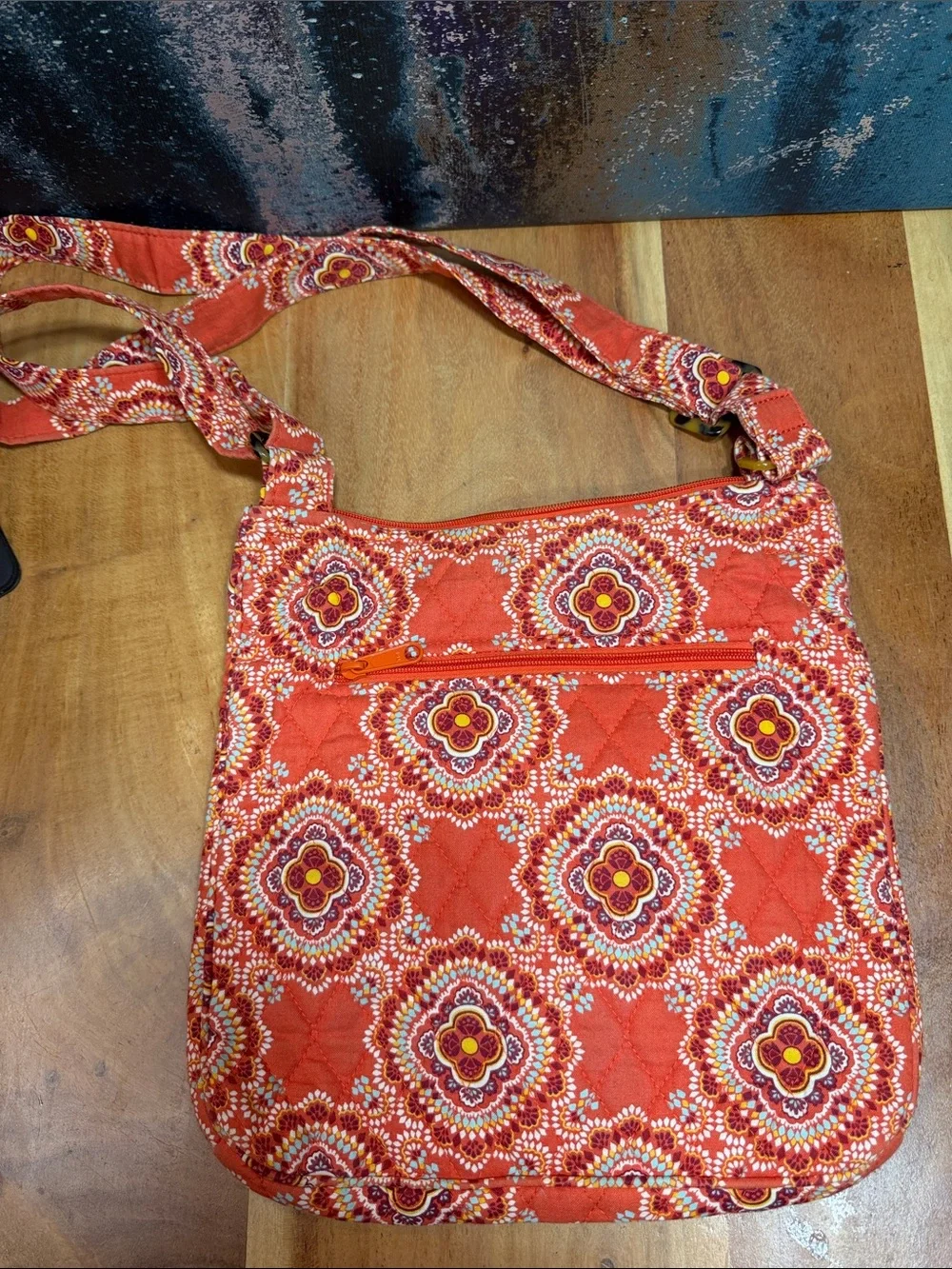 Vera Bradley Retired Paprika 2010’s Boho Mini Hipster Bag (GUC)